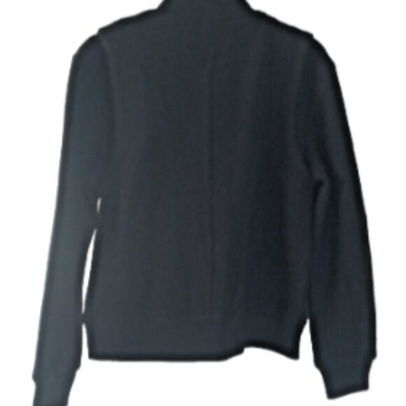 Men's Bagatelle HOMME Dark Forest Green /Black Aviator Bomber Jacket Med NWT - Picture 3 of 11